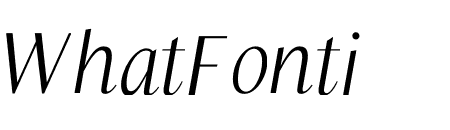 Columbia Sans Display ExtraLight Italic