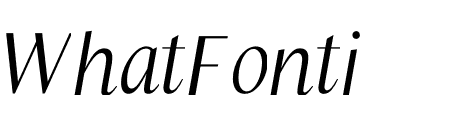 Columbia Sans Display Light Italic