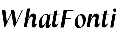 Columbia Sans Display SemiBold Italic