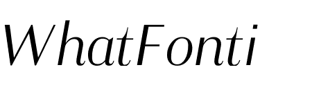 Granville Light Italic
