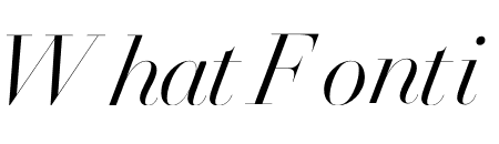 Trianon Grande Light Italic