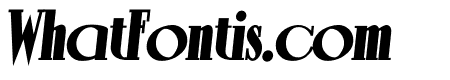 TFRomantique Extra Heavy Italic
