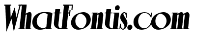 TFRomantique Heavy Italic