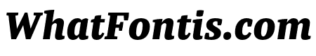 Tasman ExtraBold Italic