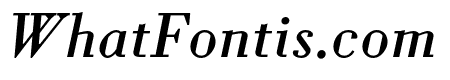 Louvette Text Italic