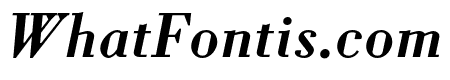 Louvette Text Semi Bold Italic