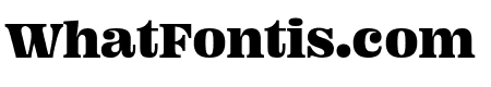 Ohno Fatface 14 Pt Condensed