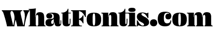 Ohno Fatface 24 Pt Condensed