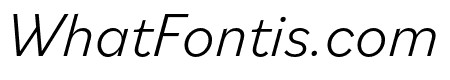 Bilo Light Italic