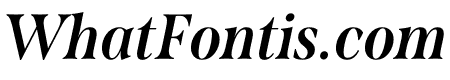 Span Compressed Bold Italic