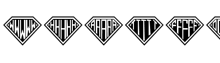 Diamond Monogram Regular