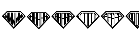Diamond Monogram Book Regular