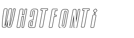 Ghebs Outline Italic