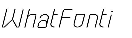 Kumba UltraLight Expanded Italic