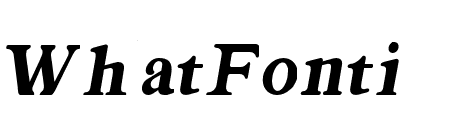 Magazine-Italic Bold