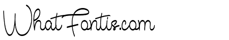 Dellianhandrwittenfont