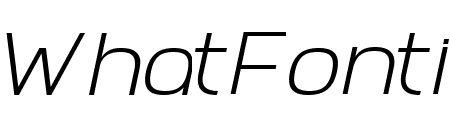 Abro Sans Extra Light Italic