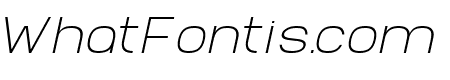 Abro Sans Thin Italic