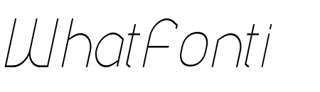 Ekela Circle UltraLight Condensed Italic