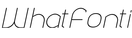 Ekela UltraLight Italic