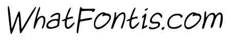 SantosaHandwriting-Italic