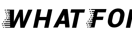 Full Speed Italic
