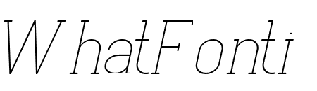 Baxley Thin Italic