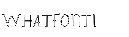 Gapbrooth Serif Outline