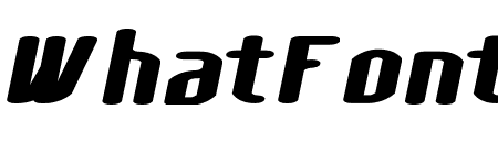Lakisa Rounded Black Expanded Italic