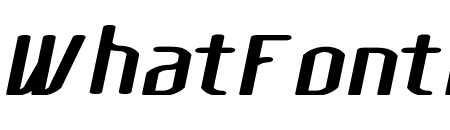 Lakisa Rounded SemiBold Expanded Italic