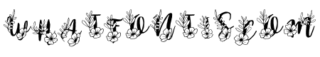 Rose Monogram