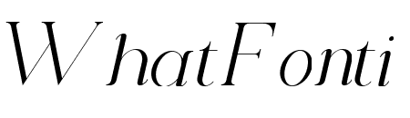 Romany Serif Italic