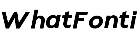 Radian Bold Italic
