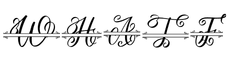 Monogram Classy One