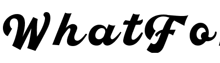 Pachom Script Bold
