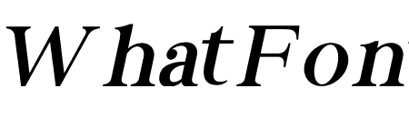 EMPHATIC Italic