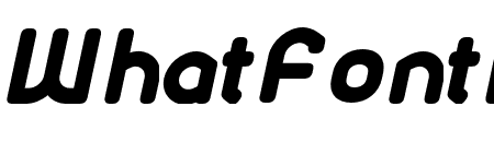 Ekela Round ExtraBold Italic