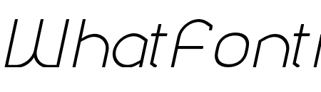 Ekela Round ExtraLight Italic