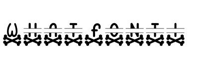 Skull Monogram Two