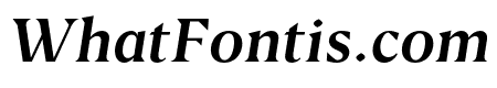 Style Clubs Serif Italic