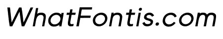 Visia Pro Bold Italic