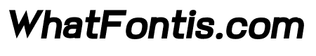 Foslin Black Italic
