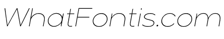 Arkibal-Thin Italic