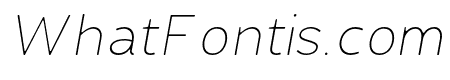 FibonNeue-ThinItalicRound