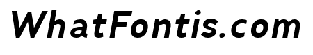 Fibon Neue Bold Oblique