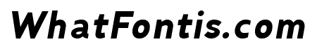 Fibon Neue ExtraBold Oblique