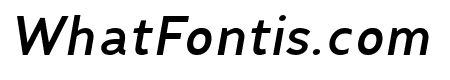 Fibon Neue SemiBold Oblique