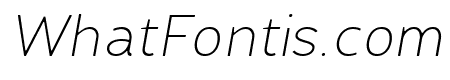 Fibon Neue Light Italic Round