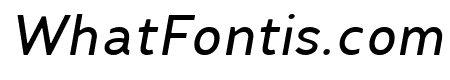 Fibon Neue Medium Italic Round
