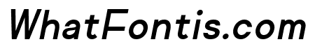 Regime Bold Oblique